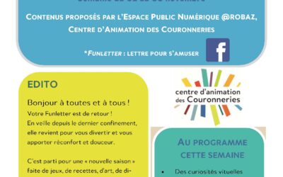La Funletter du 2 au 8 novembre 2020