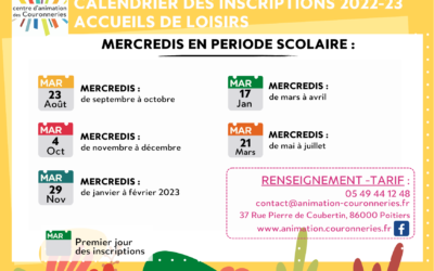 Inscription : Accueils de loisirs – mercredis