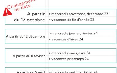 Calendrier des inscriptions pour les accueils de loisirs