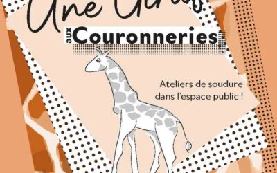 Une girafe aux Couronneries